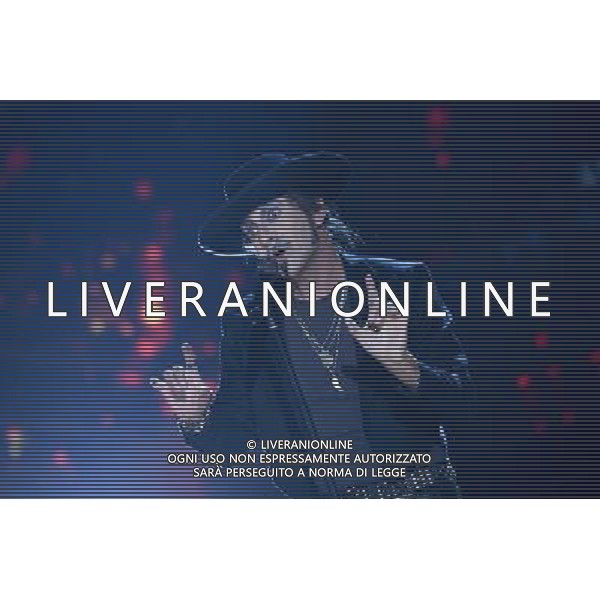 Trasmissione TV \' Tale e Quale Show \' Roma - 23.09.2016 - Studios Rai - nella foto: Sergio Assisi imita Piero Pelu\' /Ph.Corradetti-Ag Aldo Liverani