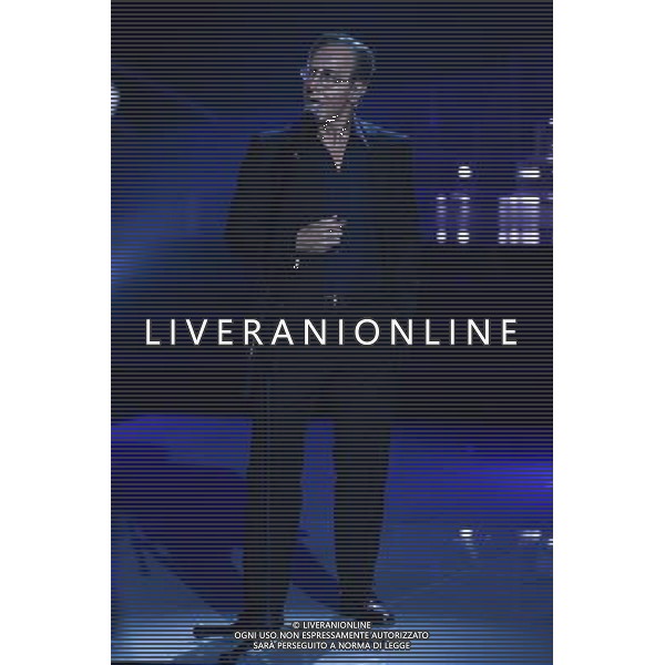 Trasmissione TV \' Tale e Quale Show \' Roma - 23.09.2016 - Studios Rai - nella foto: Manlio Dovi\' imita Charles Aznavour /Ph.Corradetti-Ag Aldo Liverani