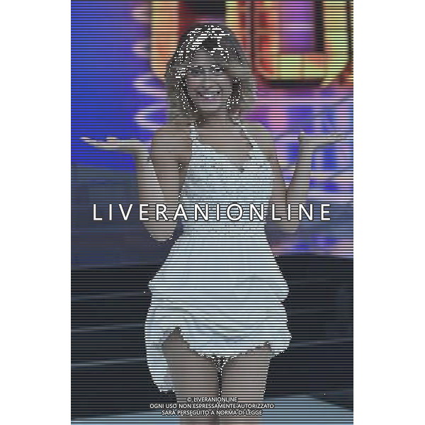Trasmissione TV \' Tale e Quale Show \' Roma - 23.09.2016 - Studios Rai - nella foto: Fatima Trotta imita Violetta /Ph.Corradetti-Ag Aldo Liverani