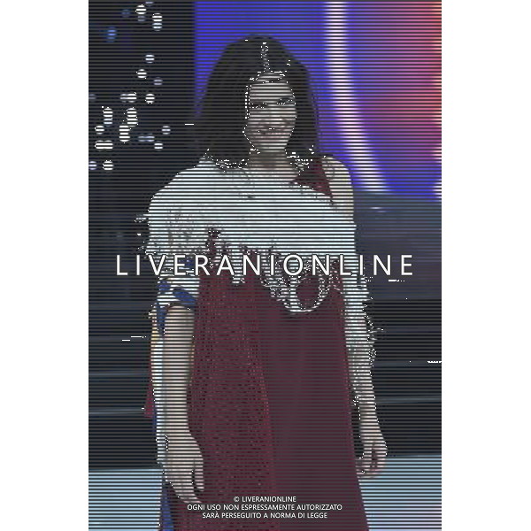 Trasmissione TV \' Tale e Quale Show \' Roma - 23.09.2016 - Studios Rai - nella foto: Lorenza Mario imita Elisa /Ph.Corradetti-Ag Aldo Liverani