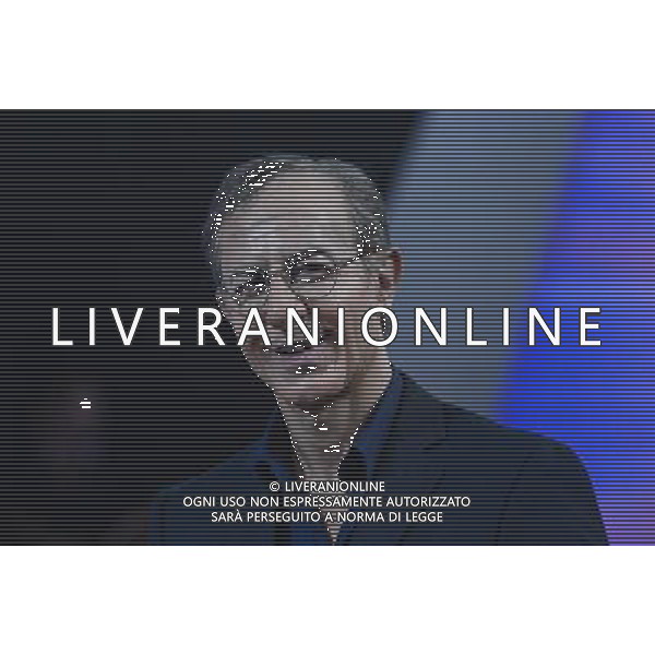 Trasmissione TV \' Tale e Quale Show \' Roma - 23.09.2016 - Studios Rai - nella foto: Manlio Dovi\' imita Charles Aznavour /Ph.Corradetti-Ag Aldo Liverani