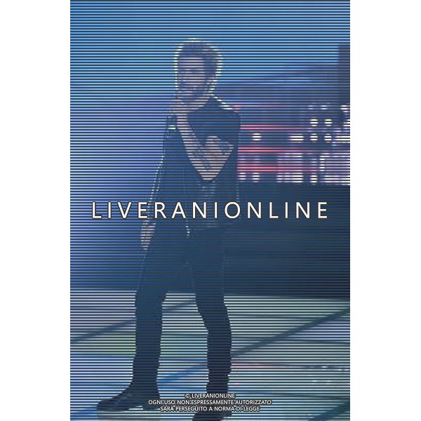 Trasmissione TV \' Tale e Quale Show \' Roma - 23.09.2016 - Studios Rai - nella foto: Davide Merlini imita Nek /Ph.Corradetti-Ag Aldo Liverani