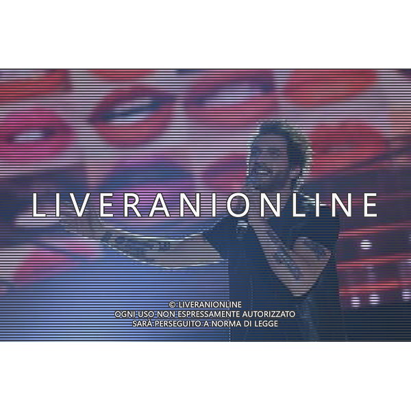 Trasmissione TV \' Tale e Quale Show \' Roma - 23.09.2016 - Studios Rai - nella foto: Davide Merlini imita Nek /Ph.Corradetti-Ag Aldo Liverani