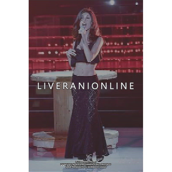 Trasmissione TV \' Tale e Quale Show \' Roma - 23.09.2016 - Studios Rai - nella foto: Anna Aztei imita Anna Tatangelo /Ph.Corradetti-Ag Aldo Liverani