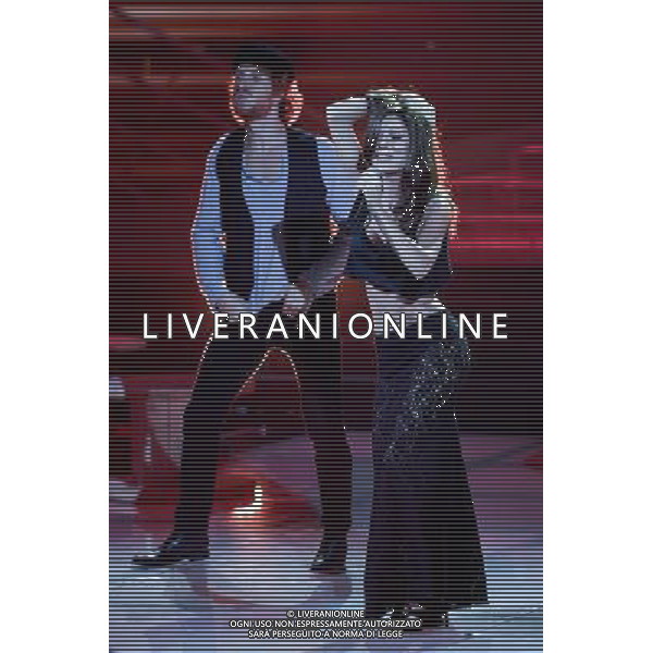 Trasmissione TV \' Tale e Quale Show \' Roma - 23.09.2016 - Studios Rai - nella foto: Anna Aztei imita Anna Tatangelo /Ph.Corradetti-Ag Aldo Liverani