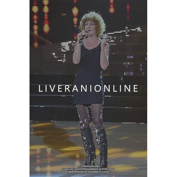Trasmissione TV \' Tale e Quale Show \' Roma - 23.09.2016 - Studios Rai - nella foto: Vittoria Belvedere imita Fiorella Mannoia /Ph.Corradetti-Ag Aldo Liverani
