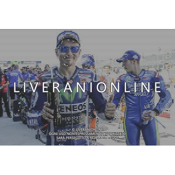 24.09.2016. Motorland Aragon, Alcaniz, Spagna.Jorge Lorenzo (movistar Yamaha) FOTO G PIAZZOLLA-AG ALDO LIVERANI SAS