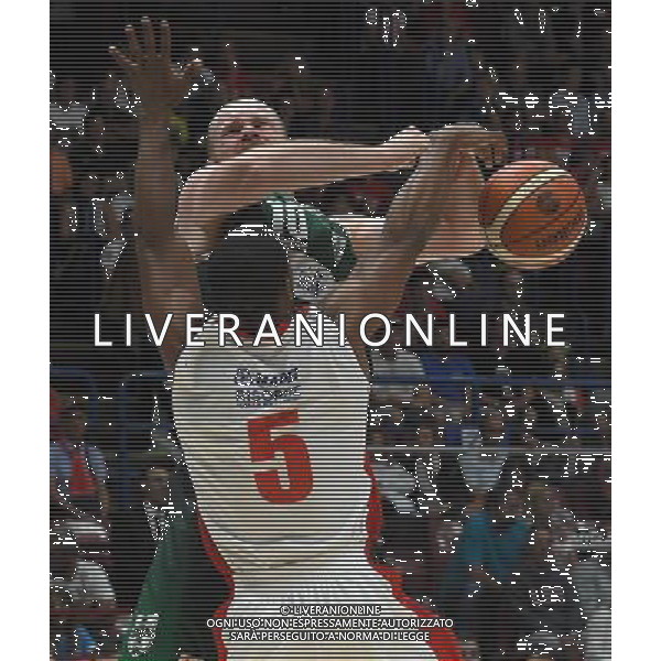 Macron Supercoppa di Basket 2016 Semifinale Milano - 24.09.2016 Sidigas Avellinoâ€“Grissin Bon Reggio Emilia Nella Foto:Leunen Maarten - Needham Derek /Ph.Vitez-Ag. Aldo Liverani