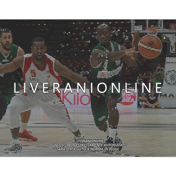 Macron Supercoppa di Basket 2016 Semifinale Milano - 24.09.2016 Sidigas Avellinoâ€“Grissin Bon Reggio Emilia Nella Foto:Green Marques - Needham Derek /Ph.Vitez-Ag. Aldo Liverani