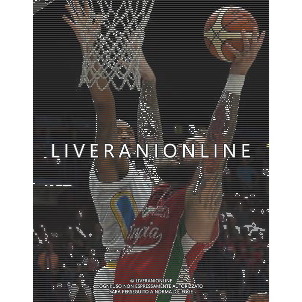 Macron Supercoppa di Basket 2016 Semifinale Milano - 24.09.2016 EA7 Emporio Armani Milano-Vanoli Cremona Nella Foto:Raduljica Miroslav /Ph.Vitez-Ag. Aldo Liverani