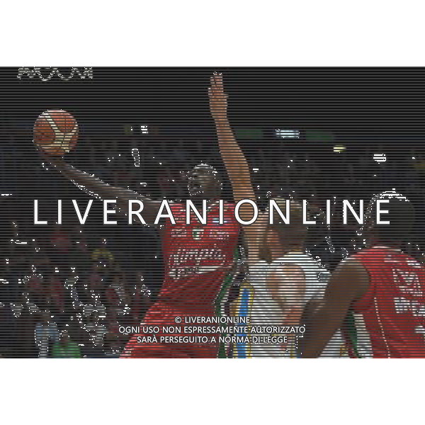 Macron Supercoppa di Basket 2016 Semifinale Milano - 24.09.2016 EA7 Emporio Armani Milano-Vanoli Cremona Nella Foto:Sanders Rakim /Ph.Vitez-Ag. Aldo Liverani
