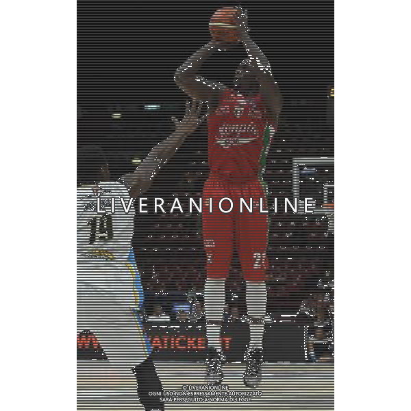 Macron Supercoppa di Basket 2016 Semifinale Milano - 24.09.2016 EA7 Emporio Armani Milano-Vanoli Cremona Nella Foto:Sanders Rakim /Ph.Vitez-Ag. Aldo Liverani