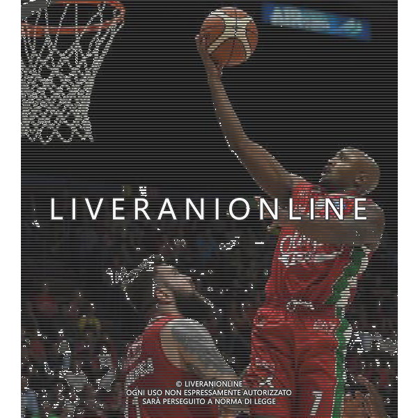 Macron Supercoppa di Basket 2016 Semifinale Milano - 24.09.2016 EA7 Emporio Armani Milano-Vanoli Cremona Nella Foto:Hickman Richard /Ph.Vitez-Ag. Aldo Liverani