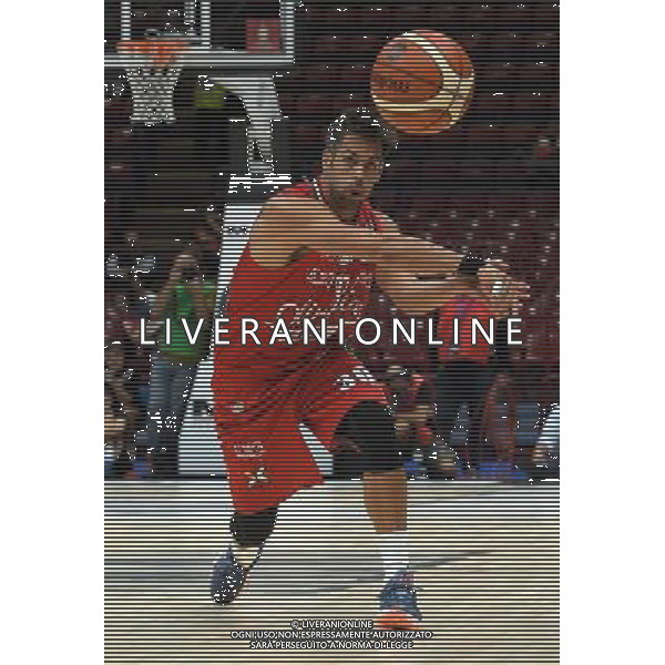 Macron Supercoppa di Basket 2016 Semifinale Milano - 24.09.2016 EA7 Emporio Armani Milano-Vanoli Cremona Nella Foto:Cerella Bruno /Ph.Vitez-Ag. Aldo Liverani