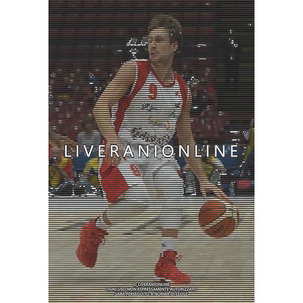 Macron Supercoppa di Basket 2016 Semifinale Milano - 24.09.2016 Sidigas Avellinoâ€“Grissin Bon Reggio Emilia Nella Foto:De Nicolao Andrea /Ph.Vitez-Ag. Aldo Liverani