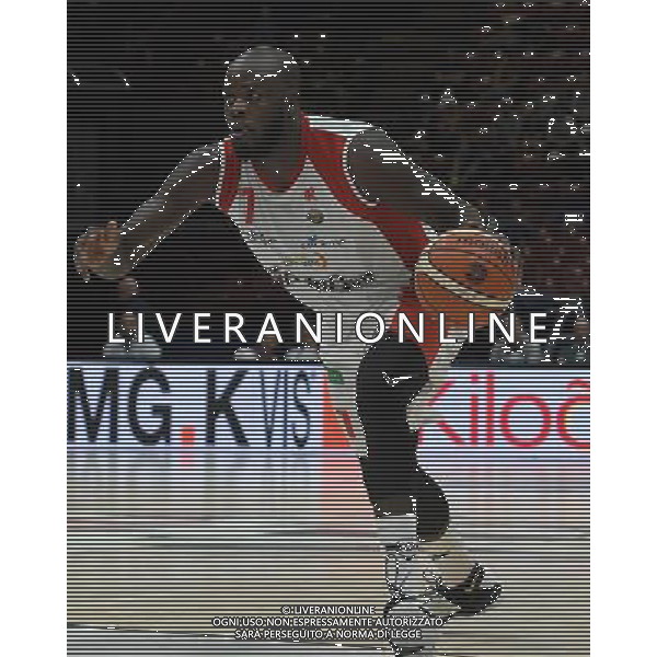 Macron Supercoppa di Basket 2016 Semifinale Milano - 24.09.2016 Sidigas Avellinoâ€“Grissin Bon Reggio Emilia Nella Foto:James Delroy /Ph.Vitez-Ag. Aldo Liverani