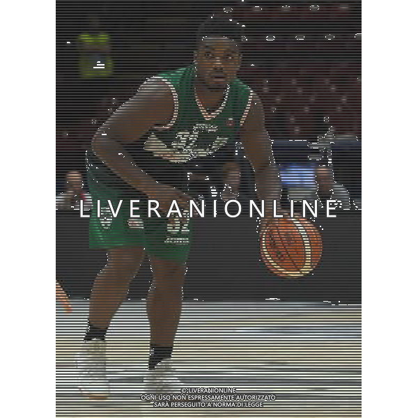 Macron Supercoppa di Basket 2016 Semifinale Milano - 24.09.2016 Sidigas Avellinoâ€“Grissin Bon Reggio Emilia Nella Foto:Obasohan Retin /Ph.Vitez-Ag. Aldo Liverani