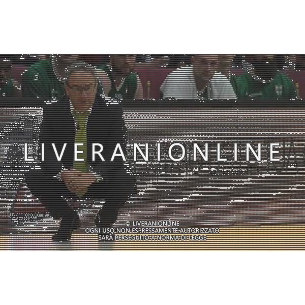 Macron Supercoppa di Basket 2016 Semifinale Milano - 24.09.2016 Sidigas Avellinoâ€“Grissin Bon Reggio Emilia Nella Foto:Sacripanti Stefano /Ph.Vitez-Ag. Aldo Liverani