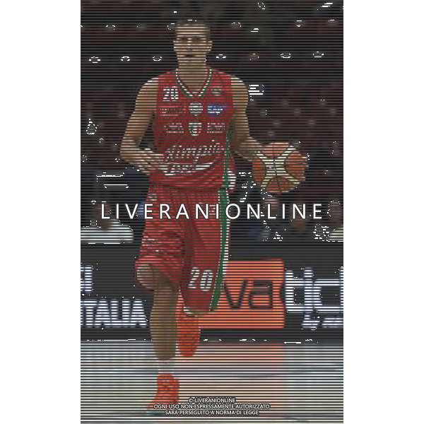 Macron Supercoppa di Basket 2016 Semifinale Milano - 24.09.2016 EA7 Emporio Armani Milano-Vanoli Cremona Nella Foto:Cinciarini Andrea /Ph.Vitez-Ag. Aldo Liverani