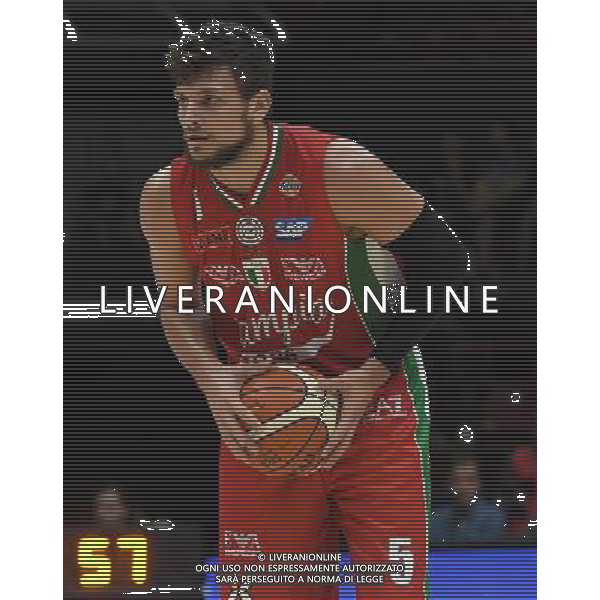 Macron Supercoppa di Basket 2016 Semifinale Milano - 24.09.2016 EA7 Emporio Armani Milano-Vanoli Cremona Nella Foto:Gentile Alessandro /Ph.Vitez-Ag. Aldo Liverani