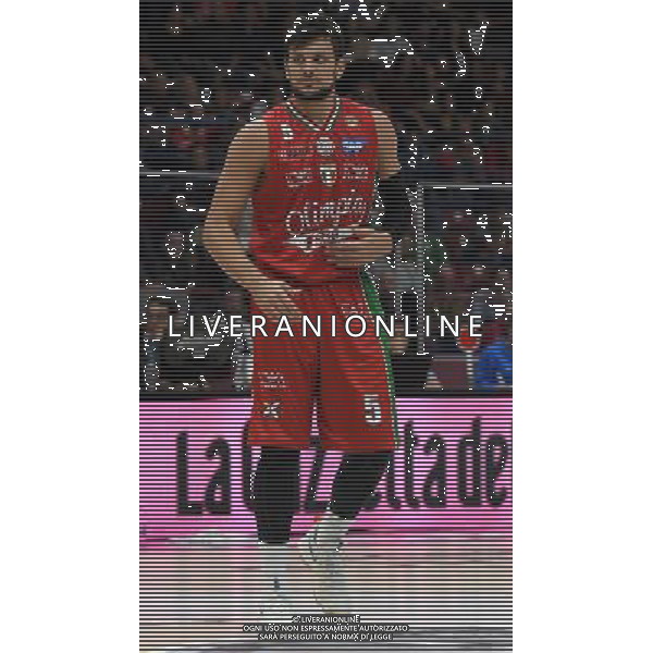 Macron Supercoppa di Basket 2016 Semifinale Milano - 24.09.2016 EA7 Emporio Armani Milano-Vanoli Cremona Nella Foto:Gentile Alessandro /Ph.Vitez-Ag. Aldo Liverani