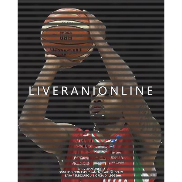 Macron Supercoppa di Basket 2016 Semifinale Milano - 24.09.2016 EA7 Emporio Armani Milano-Vanoli Cremona Nella Foto:Hickman Richard /Ph.Vitez-Ag. Aldo Liverani