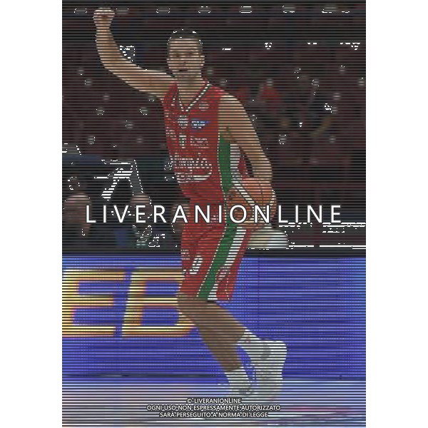 Macron Supercoppa di Basket 2016 Semifinale Milano - 24.09.2016 EA7 Emporio Armani Milano-Vanoli Cremona Nella Foto:Kalnietis Mantas /Ph.Vitez-Ag. Aldo Liverani