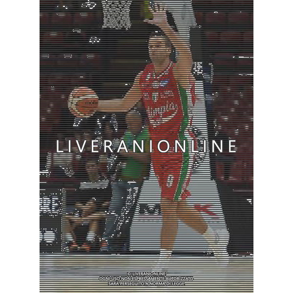 Macron Supercoppa di Basket 2016 Semifinale Milano - 24.09.2016 EA7 Emporio Armani Milano-Vanoli Cremona Nella Foto:Kalnietis Mantas /Ph.Vitez-Ag. Aldo Liverani