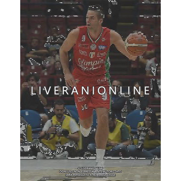 Macron Supercoppa di Basket 2016 Semifinale Milano - 24.09.2016 EA7 Emporio Armani Milano-Vanoli Cremona Nella Foto:Kalnietis Mantas /Ph.Vitez-Ag. Aldo Liverani