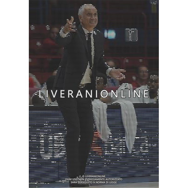 Macron Supercoppa di Basket 2016 Semifinale Milano - 24.09.2016 EA7 Emporio Armani Milano-Vanoli Cremona Nella Foto:Pancotto Cesare /Ph.Vitez-Ag. Aldo Liverani