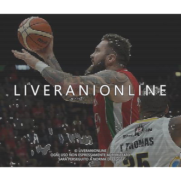 Macron Supercoppa di Basket 2016 Semifinale Milano - 24.09.2016 EA7 Emporio Armani Milano-Vanoli Cremona Nella Foto:Raduljica Miroslav /Ph.Vitez-Ag. Aldo Liverani
