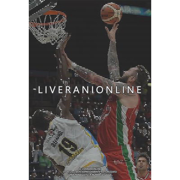Macron Supercoppa di Basket 2016 Semifinale Milano - 24.09.2016 EA7 Emporio Armani Milano-Vanoli Cremona Nella Foto:Raduljica Miroslav /Ph.Vitez-Ag. Aldo Liverani