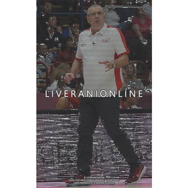 Macron Supercoppa di Basket 2016 Semifinale Milano - 24.09.2016 EA7 Emporio Armani Milano-Vanoli Cremona Nella Foto:Repesa Jasmin /Ph.Vitez-Ag. Aldo Liverani