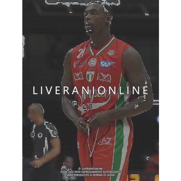 Macron Supercoppa di Basket 2016 Semifinale Milano - 24.09.2016 EA7 Emporio Armani Milano-Vanoli Cremona Nella Foto:Sanders Rakim /Ph.Vitez-Ag. Aldo Liverani