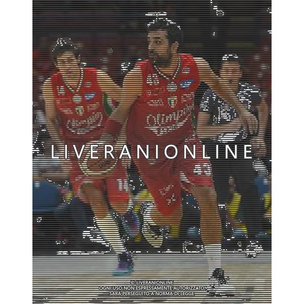 Macron Supercoppa di Basket 2016 Semifinale Milano - 24.09.2016 EA7 Emporio Armani Milano-Vanoli Cremona Nella Foto:Simon Krunoslav /Ph.Vitez-Ag. Aldo Liverani