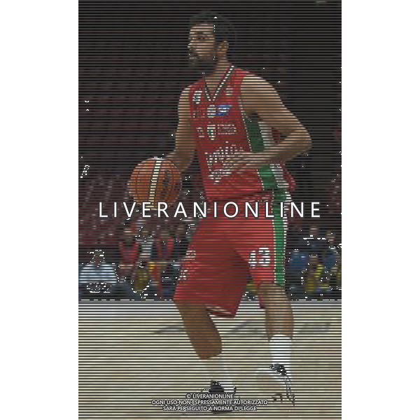 Macron Supercoppa di Basket 2016 Semifinale Milano - 24.09.2016 EA7 Emporio Armani Milano-Vanoli Cremona Nella Foto:Simon Krunoslav /Ph.Vitez-Ag. Aldo Liverani