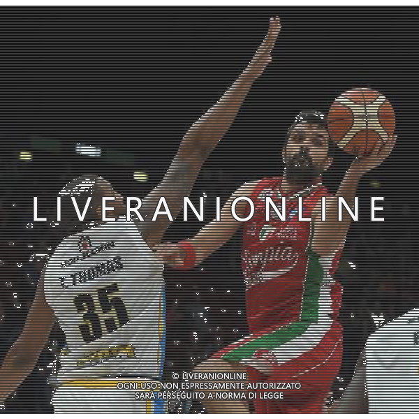Macron Supercoppa di Basket 2016 Semifinale Milano - 24.09.2016 EA7 Emporio Armani Milano-Vanoli Cremona Nella Foto:Simon Krunoslav /Ph.Vitez-Ag. Aldo Liverani