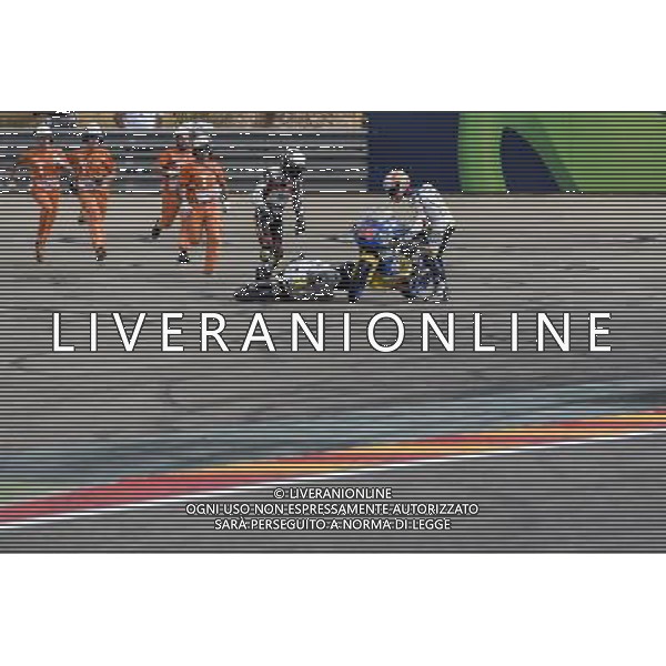 25.09.2016. Motorland Aragon, Alcaniz, Spain. Fabio Spinarelli e Stefano Valtulini. Â©PIAZZOLLA / AGENZIA ALDO LIVERANI SAS 