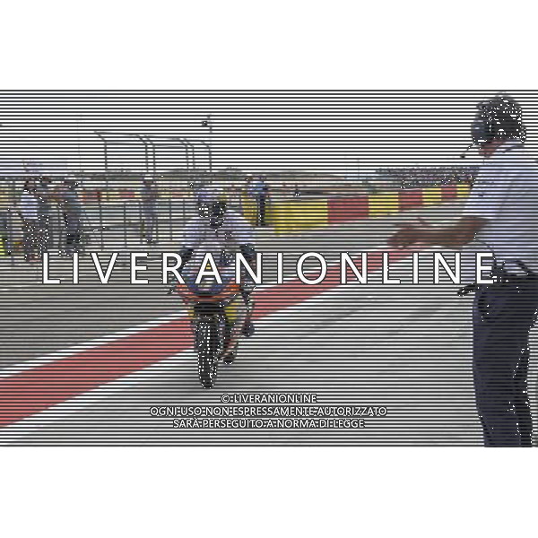 25.09.2016. Motorland Aragon, Alcaniz, Spain.Brad Binder (KTM RedBull). Â©PIAZZOLLA / AGENZIA ALDO LIVERANI SAS 