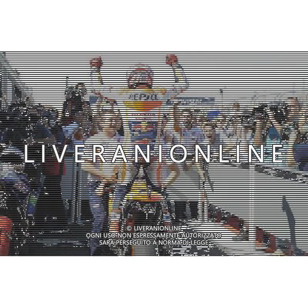 25.09.2016. Motorland Aragon, Alcaniz, Spagna.Marc Marquez Â©PIAZZOLLA / AGENZIA ALDO LIVERANI SAS 