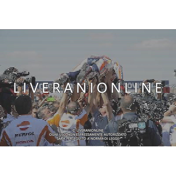25.09.2016. Motorland Aragon, Alcaniz, Spagna.Marc Marquez Â©PIAZZOLLA / AGENZIA ALDO LIVERANI SAS 