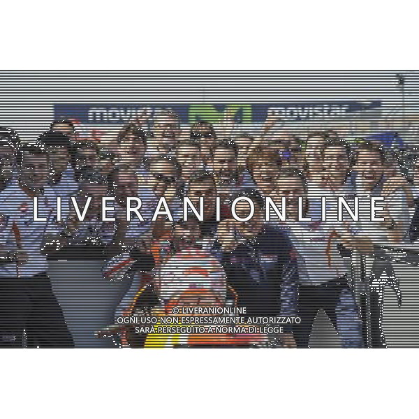 25.09.2016. Motorland Aragon, Alcaniz, Spagna.Marc Marquez Â©PIAZZOLLA / AGENZIA ALDO LIVERANI SAS 