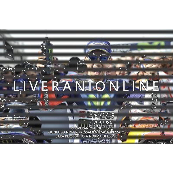25.09.2016. Motorland Aragon, Alcaniz, Spagna.Jorge Lorenzo Â©PIAZZOLLA / AGENZIA ALDO LIVERANI SAS 