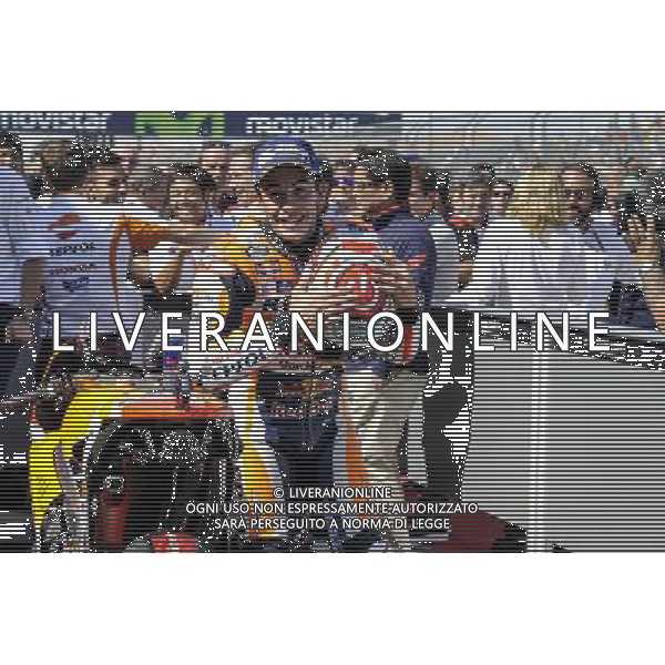 25.09.2016. Motorland Aragon, Alcaniz, Spagna.Marc Marquez Â©PIAZZOLLA / AGENZIA ALDO LIVERANI SAS 