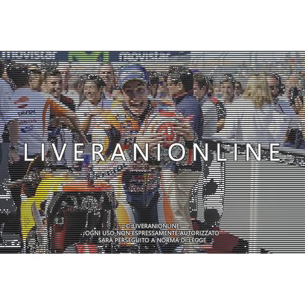 25.09.2016. Motorland Aragon, Alcaniz, Spagna.Marc Marquez Â©PIAZZOLLA / AGENZIA ALDO LIVERANI SAS 