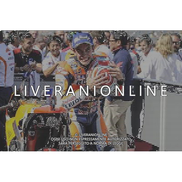 25.09.2016. Motorland Aragon, Alcaniz, Spagna.Marc Marquez Â©PIAZZOLLA / AGENZIA ALDO LIVERANI SAS 