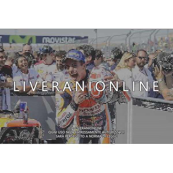 25.09.2016. Motorland Aragon, Alcaniz, Spagna.Marc Marquez Â©PIAZZOLLA / AGENZIA ALDO LIVERANI SAS 