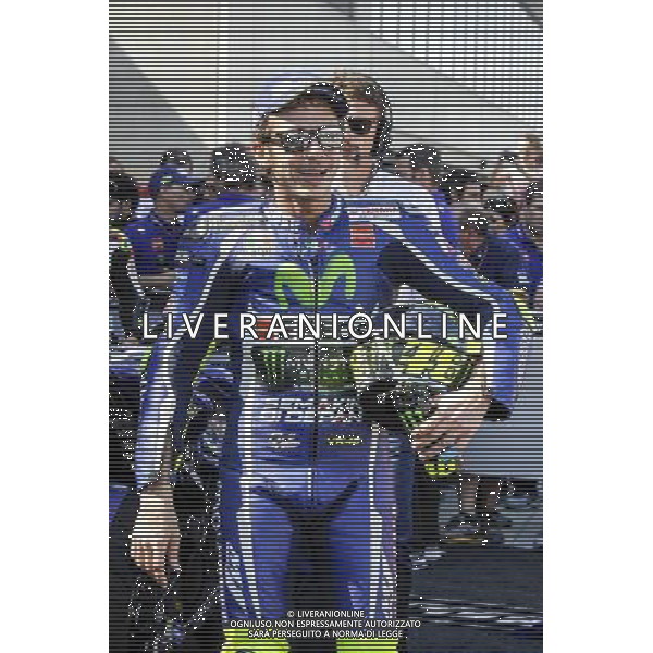 25.09.2016. Motorland Aragon, Alcaniz, Spagna.Valentino Rossi. Â©PIAZZOLLA / AGENZIA ALDO LIVERANI SAS 