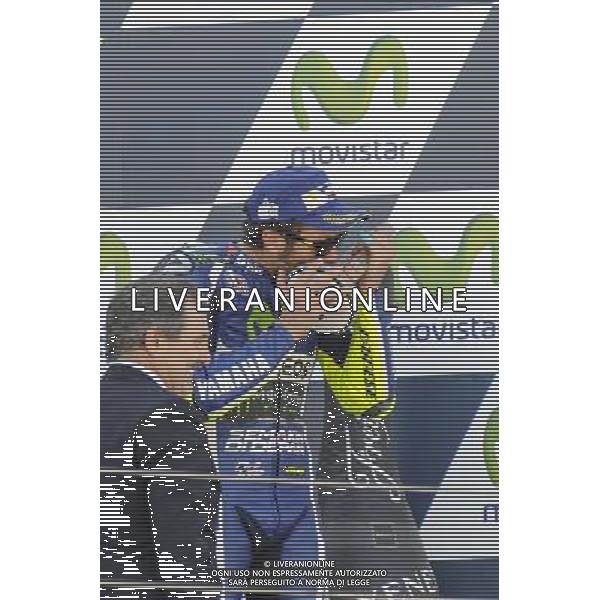 25.09.2016. Motorland Aragon, Alcaniz, Spagna.Valentino Rossi. Â©PIAZZOLLA / AGENZIA ALDO LIVERANI SAS 