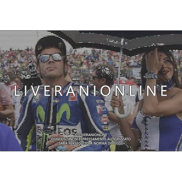 25.09.2016. Motorland Aragon, Alcaniz, Spagna.Valentino Rossi. Â©Piazzolla / AGENZIA ALDO LIVERANI SAS Gara MotoGp Motomondiale Motorland Aragon, Alcaniz, Spagna 25 settembre 2016 